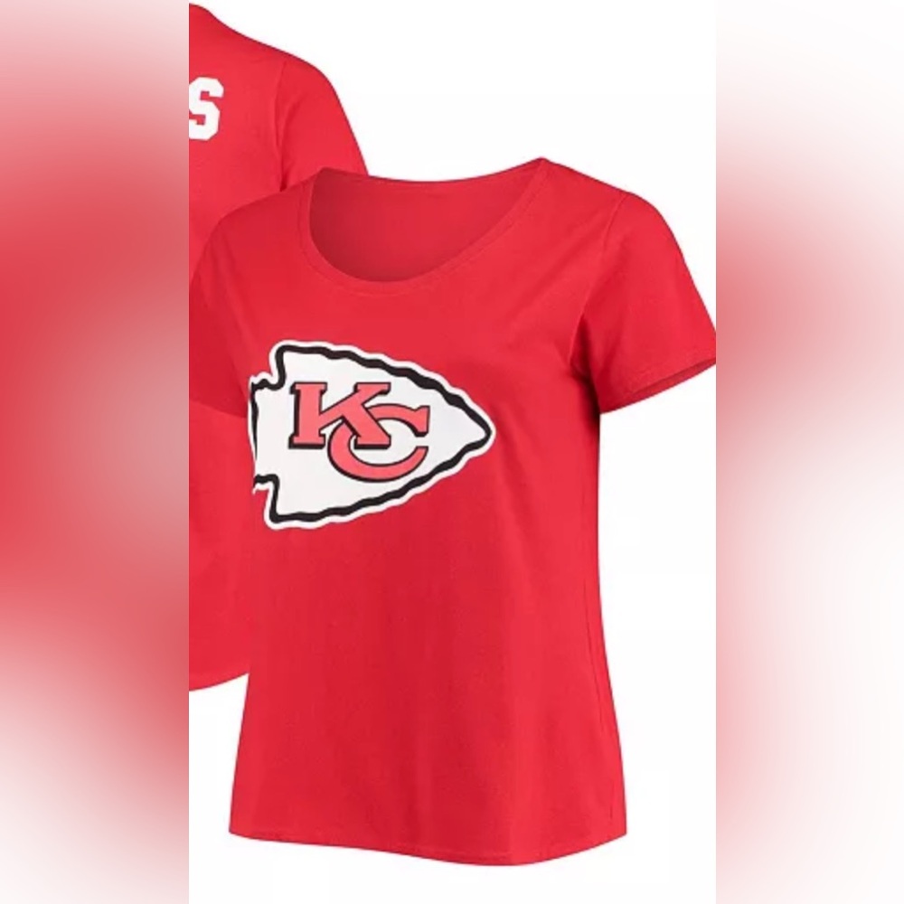 NHL Red Short Sleeve Tee